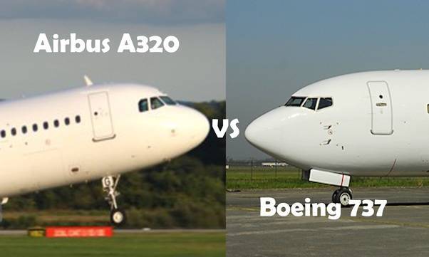 Какой самолет лучше для пассажира: boeing или airbus