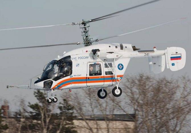 Многоцелевой вертолет ка-226. описание конструкции. ттх.