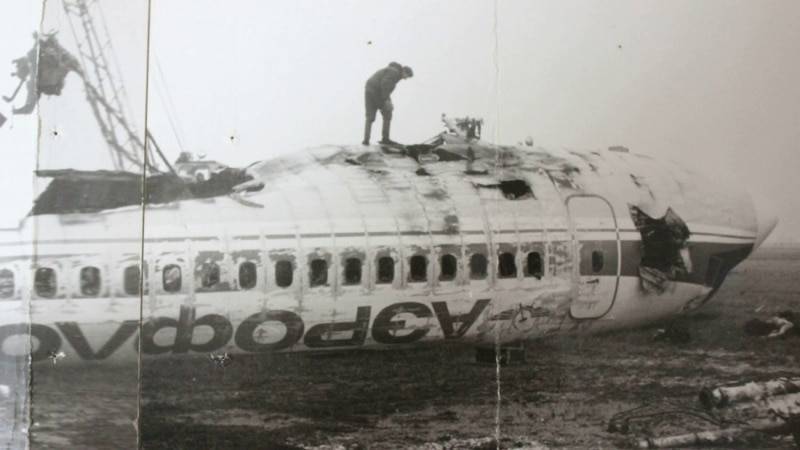 Катастрофа ту-154 в норильске — вики