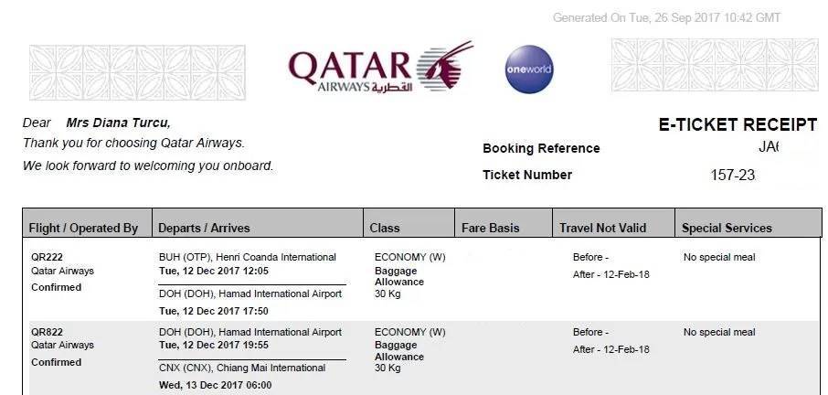 Как зарегистрироваться на рейс qatar airways