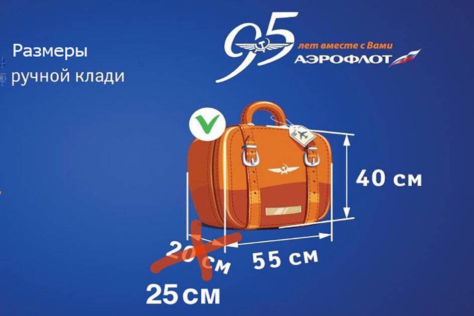 Нормы провоза багажа авиакомпании «руслайн»