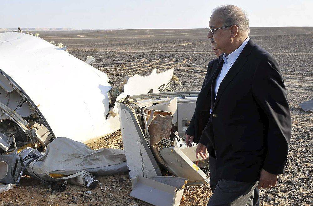 Черный ящик самолета, разбившегося в Египте