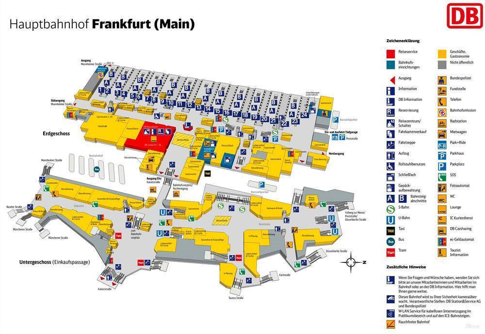 Аэропорт франкфурт на майне пересадка на поезд