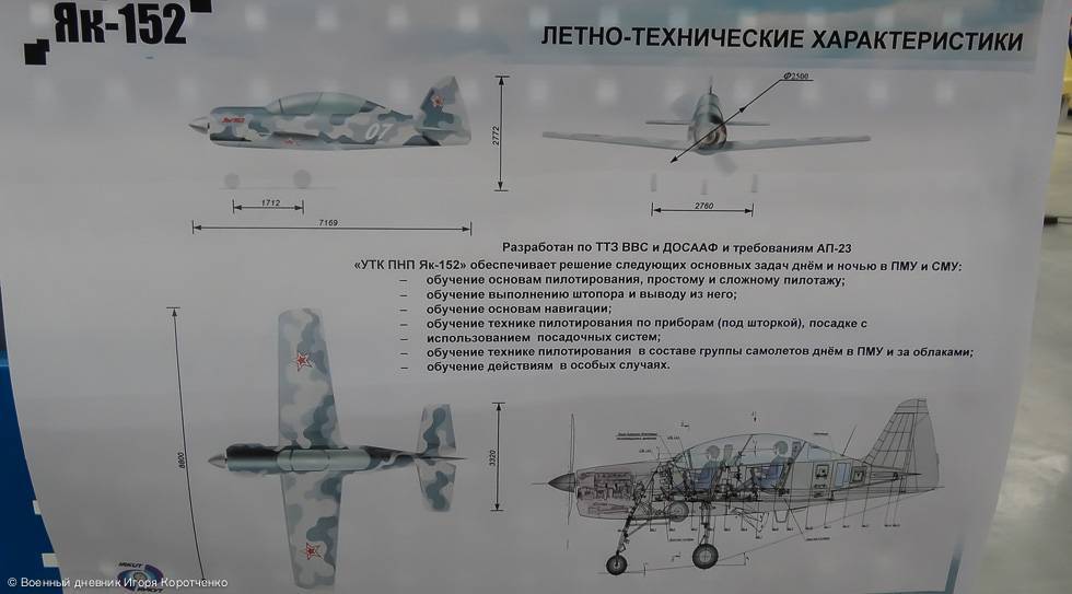 Учебно-тренировочный самолет як-152 | армейские новости