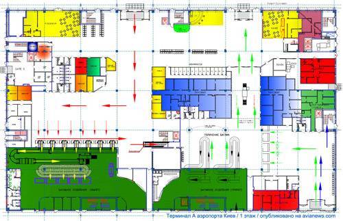 Схема аэропорта симферополь: как устроен новый терминал