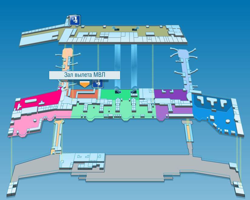 Схема аэропорта домодедово: терминалы