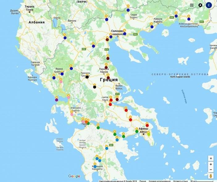 8 международных аэропортов греции - 2020