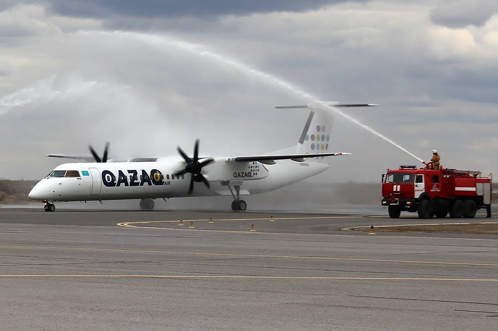 Казахстанская авиакомпания — лоукостер Казах Эйр (Qazaq Air)