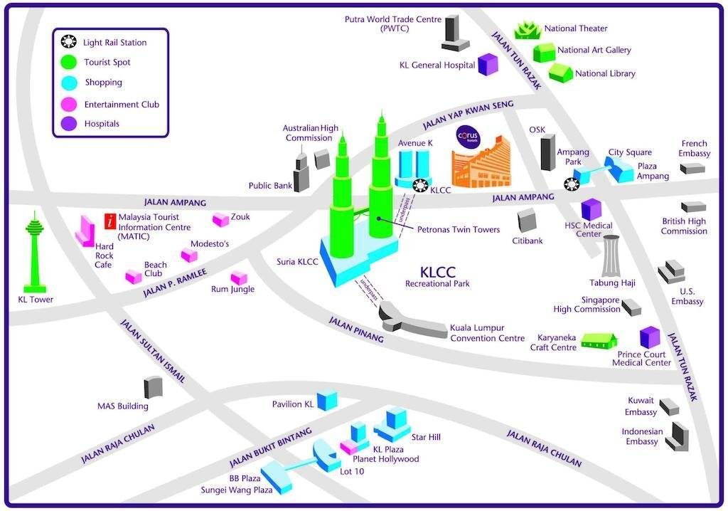 Как можно добраться в центр куала-лумпура из его аэропорта?