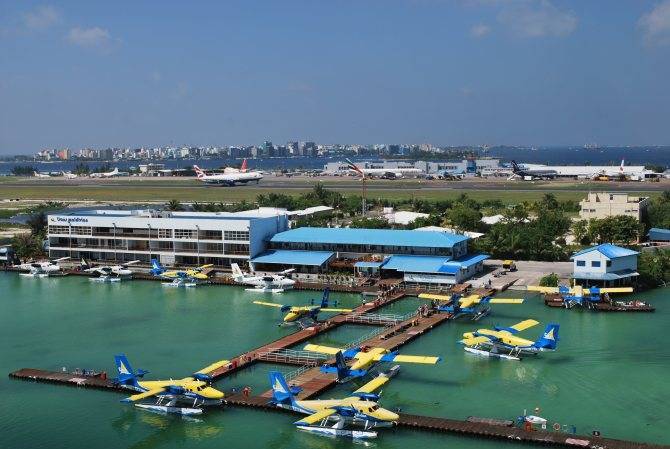 Международный аэропорт на мальдивских островах