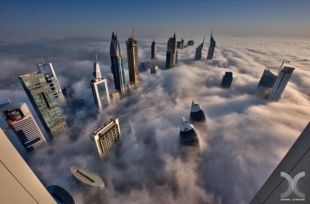 Высота Бурдж Халифа в Дубае: фото