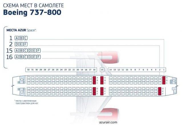 Boeing 737-800 s7 airlines: схема салона и лучшие места