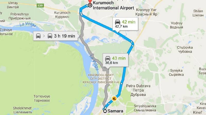 Как добраться до аэропорта «Курумоч» из Самары