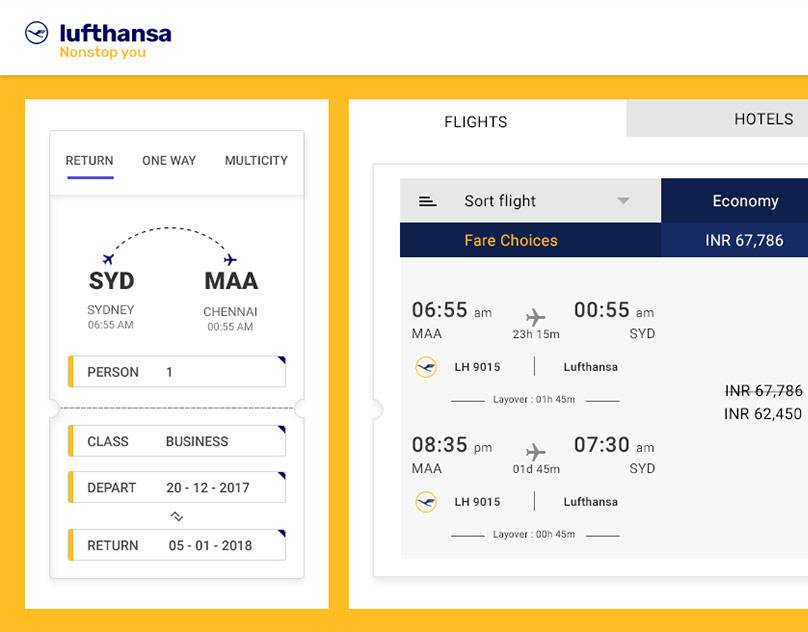 Как зарегистрироваться на рейс авиакомпании lufthansa