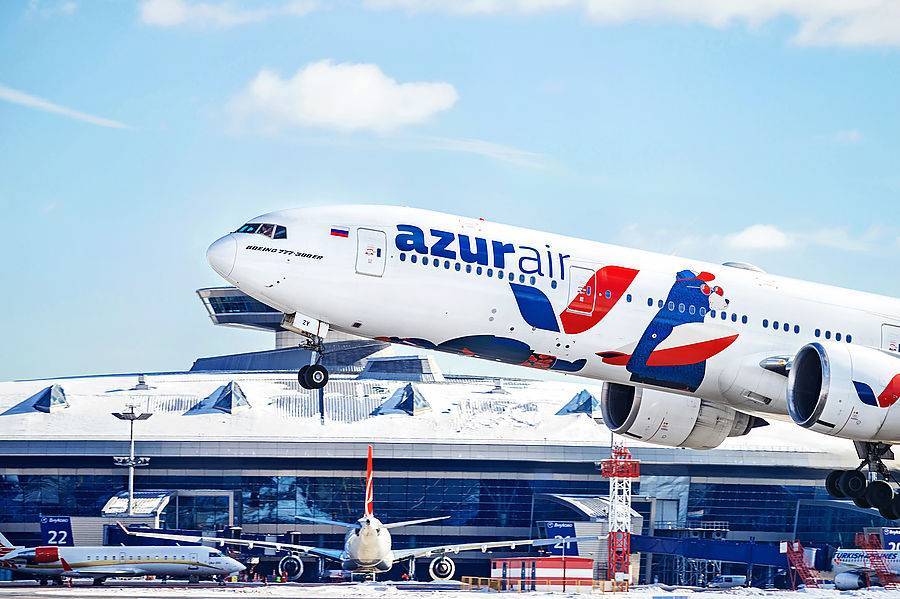 Онлайн регистрация на рейсы azur air