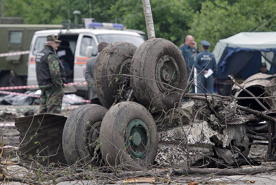 История катастроф самолета ту-134