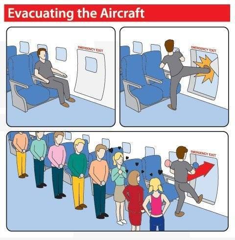 Правила безопасности в самолете: инструкция, средства