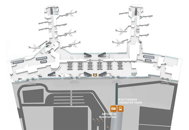 План аэропорта домодедово: схема