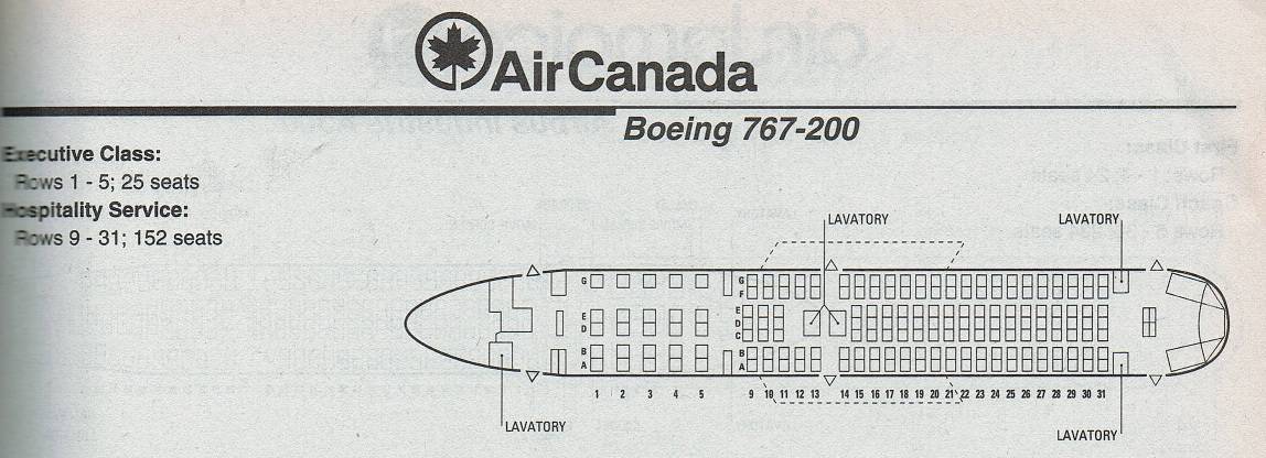 Boeing 767-200 - среднемагистральный пассажирский самолет от боинг. характеристики. история создания.