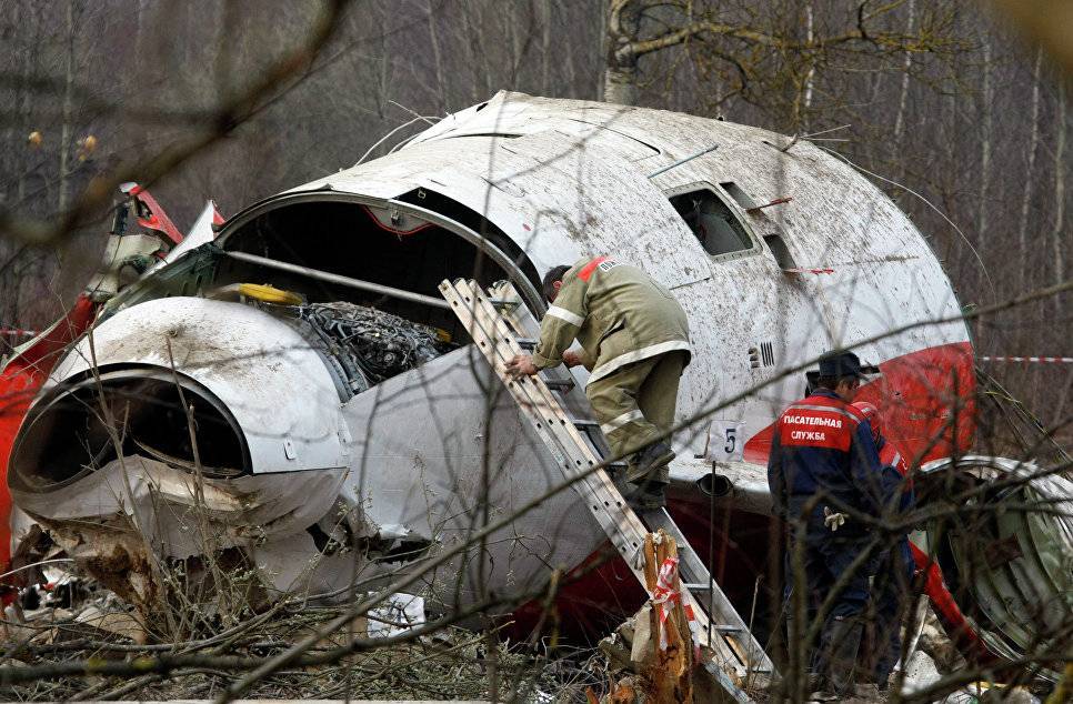 Крушение Ту-154 под Смоленском