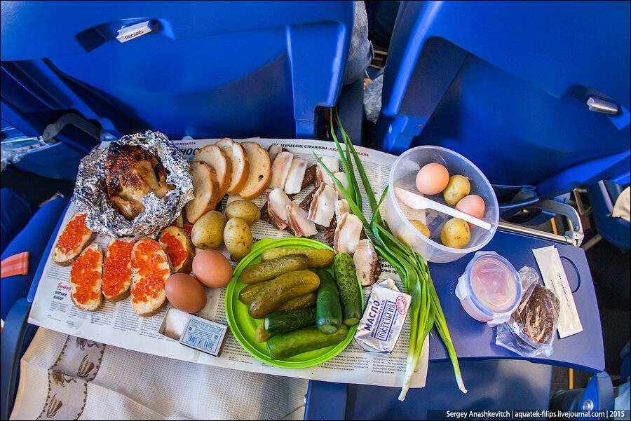 Какую еду можно брать на борт самолета - 2021 travel times