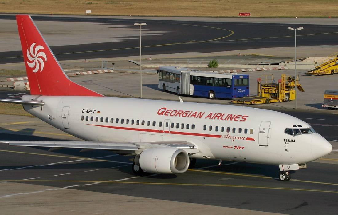 Авиакомпания airzena - georgian airways (эйрзена - грузинские авиалинии)