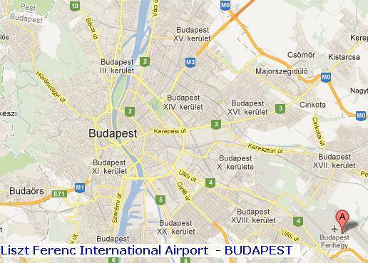 Как добраться из аэропорта будапешта в центр города?