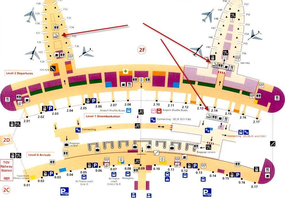 Аэропорт парижа шарль-де-голль и как добраться до центра города