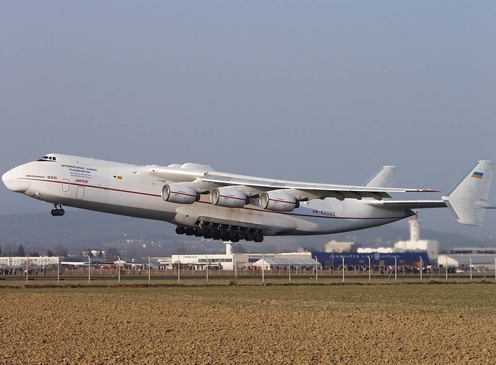 ​​ан-225 «мрия»: технические характеристики и конструкция, расход топлива