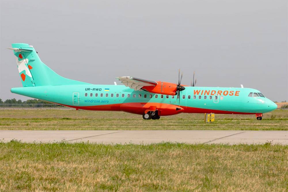 Украинская чартерная авиакомпания Windrose Airlines