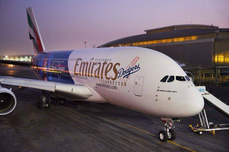 Авиакомпания emirates — парк самолетов