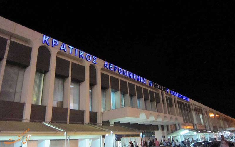 Международные и местный аэропорт, крит, греция