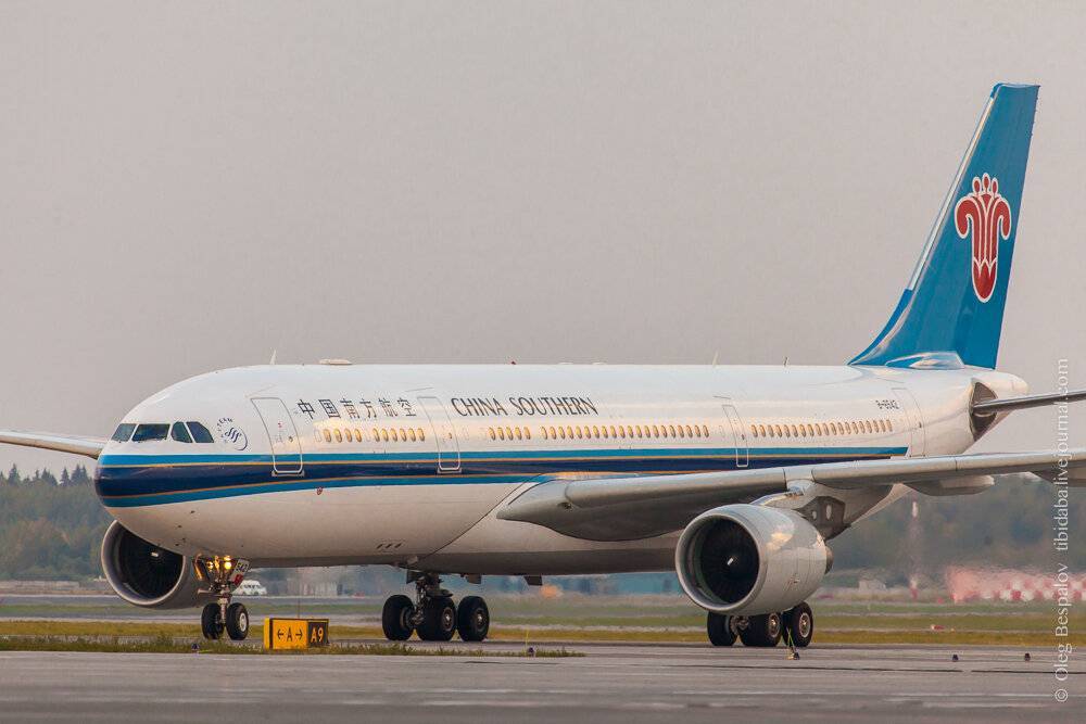 Авиакомпания china southern airlines (китайские южные авиалинии)