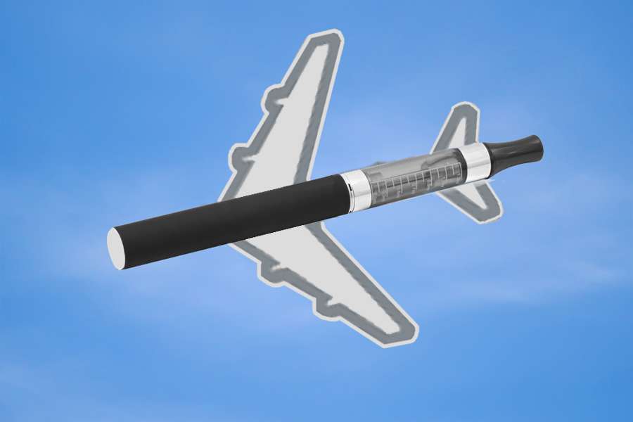 Можно ли курить электронную сигарету в самолете?