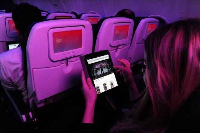 Можно ли включить интернет в самолете?