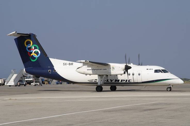 Греческая региональная авиакомпания «olympic air»