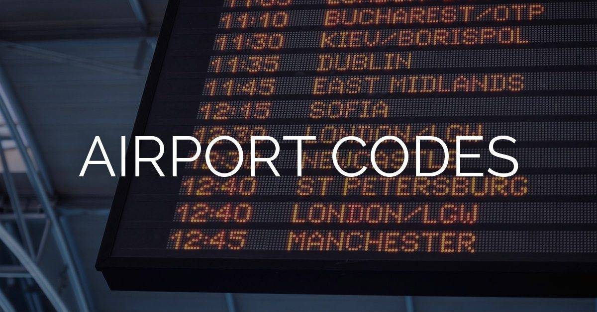 Коды аэропортов по icao и iata: расшифровка названий