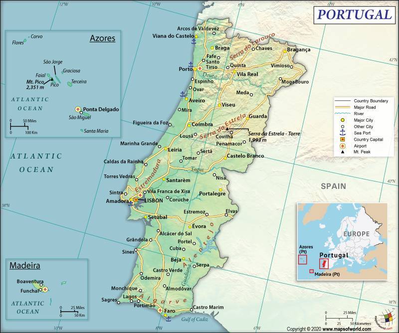 Аэропорты португалии — от лиссабона и азорских островов до солнечной мадейры