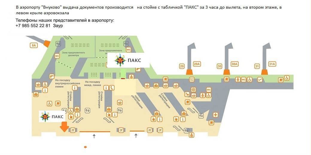 Где на самом деле находится аэропорт внуково на карте москвы