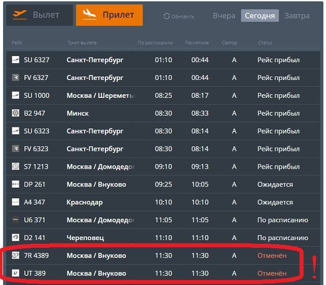 Аэропорт мурманск онлайн табло вылета и прилета