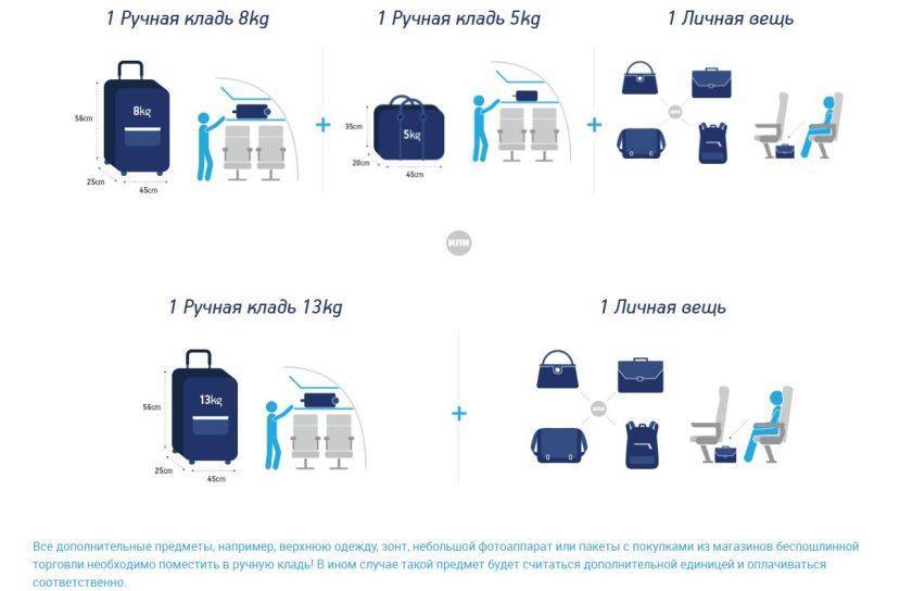 Авиакомпания «россия»: правила провоза и нормы веса багажа и ручной клади