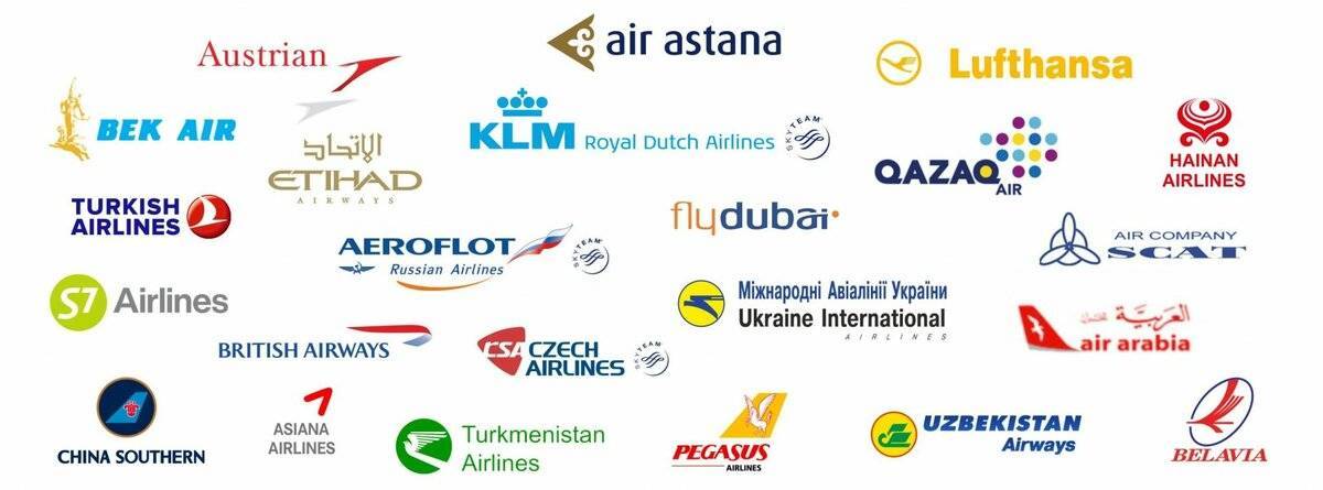 Список авиакомпаний мира на «тонкостях туризма»